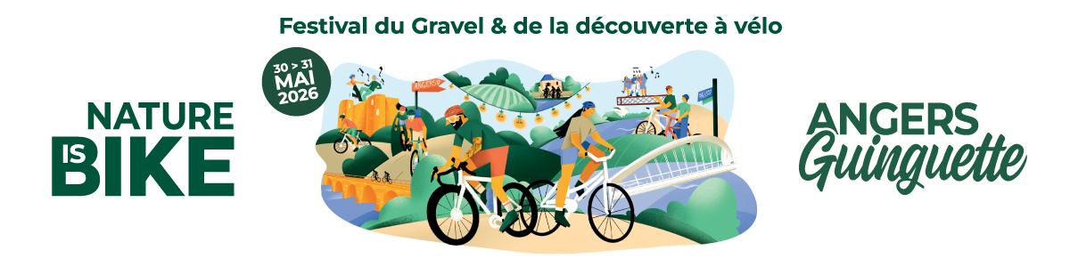 bannière nature is bike et angers guinguette