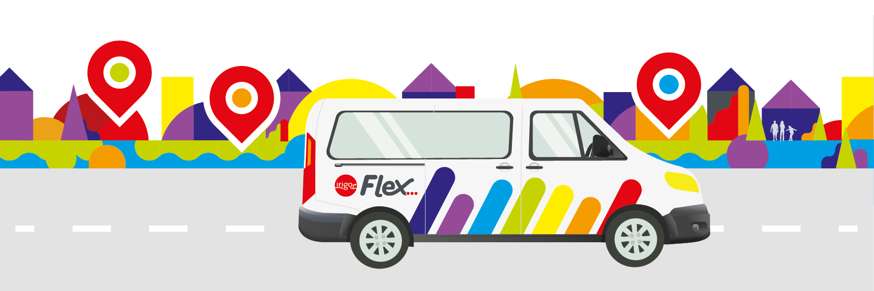 Visuel du transport à la demande irigo