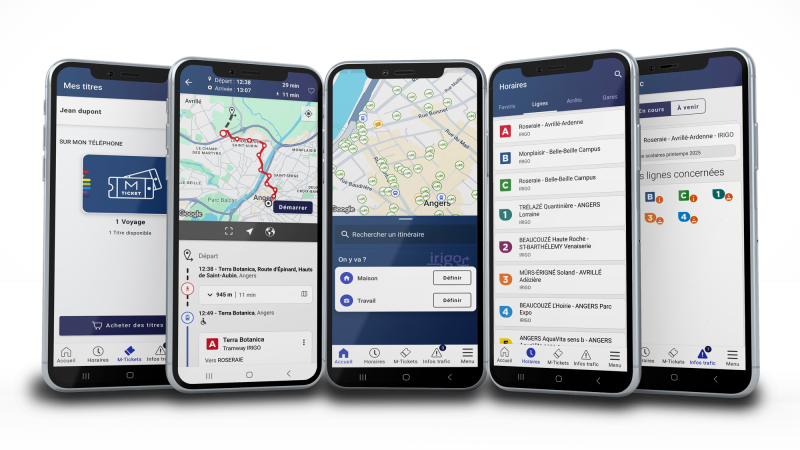 Application mobile irigo 