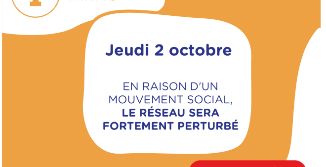 Jeudi 2 octobre mouvement social