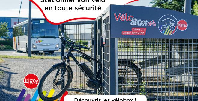 vélobox irigo arrêt Bois Rinier