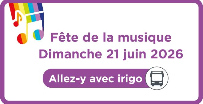 Fête de la musique 21 juin 2026