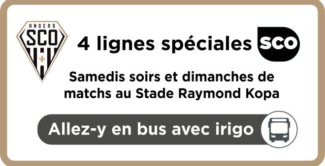 Lignes spéciales SCO - saison 2026-2027