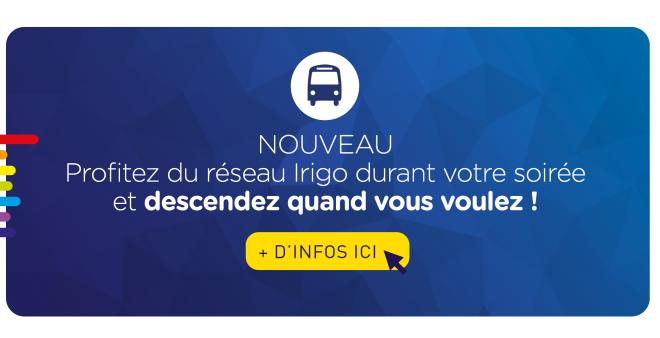 Visuel lignes de soirée - Descente à la demande
