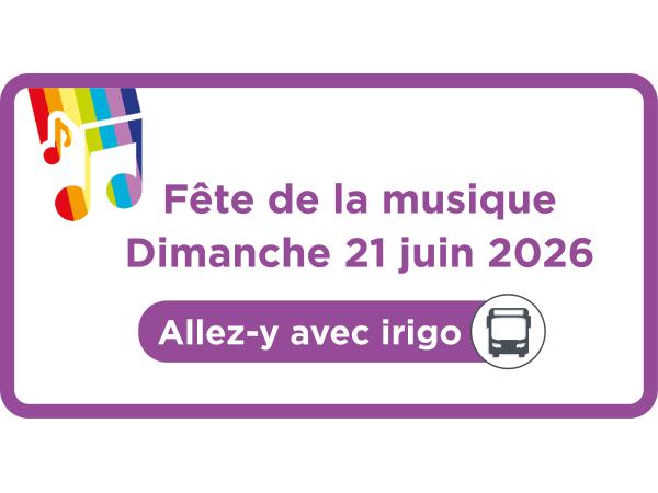 Fête de la musique 21 juin 2026