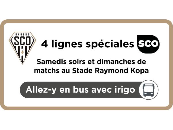 Lignes spéciales SCO - saison 2026-2027