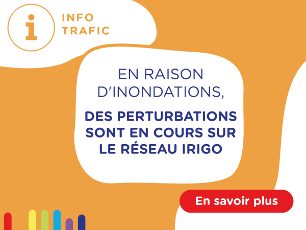 En raison d'inondation, le réseau irigo est perturbé. 